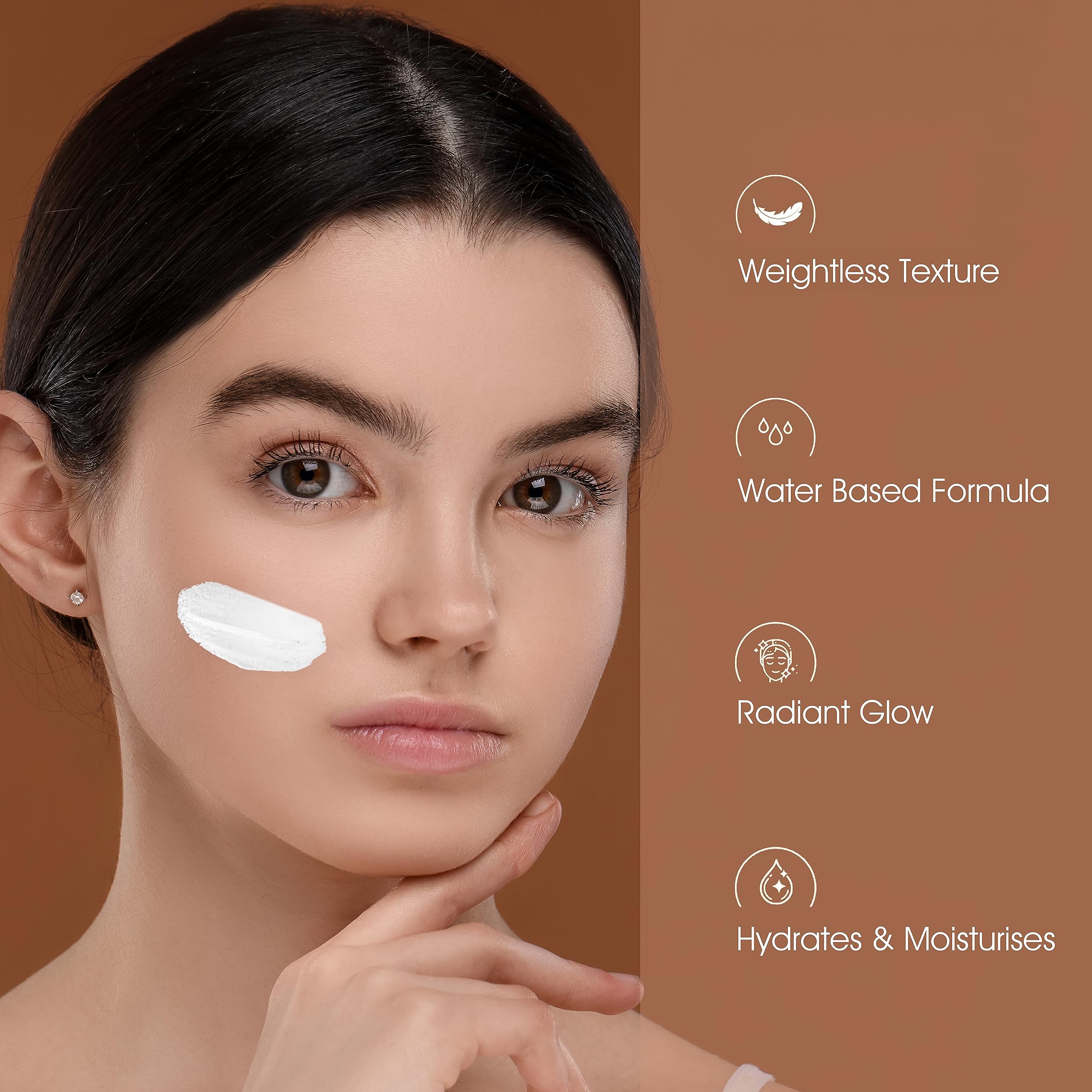 Colors Queen Moon Lite Magic Highlighting Face Primer | Non-Greasy, Long-Lasting & Lightweight Makeup Base | Hydrating Poreless Primer with Dewy Finish – 32ml (01-Diamond) | Perfect for Daily Wear, Special Occasions & Photo Shoots