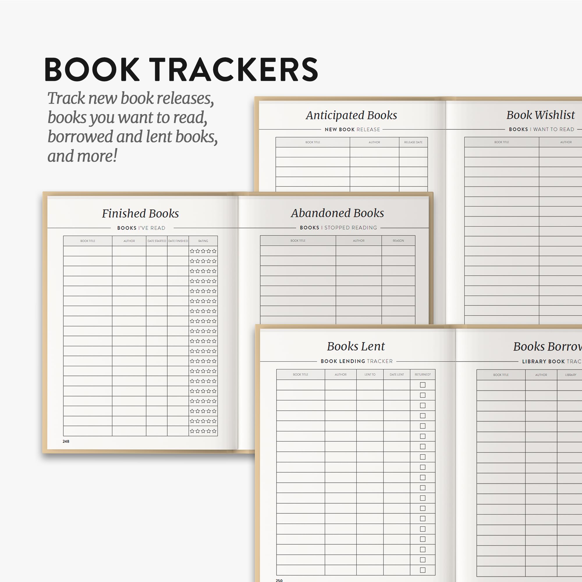 Epic Self Reading Journal for Book Lovers - Daily Book Log Notebook to Track Reading Habits, Rate Stories & Remember Plots - Perfect Bookworm Gift for Readers, Writers & Students - Great for Book Clubs, Reading Challenges & Personal Reflection