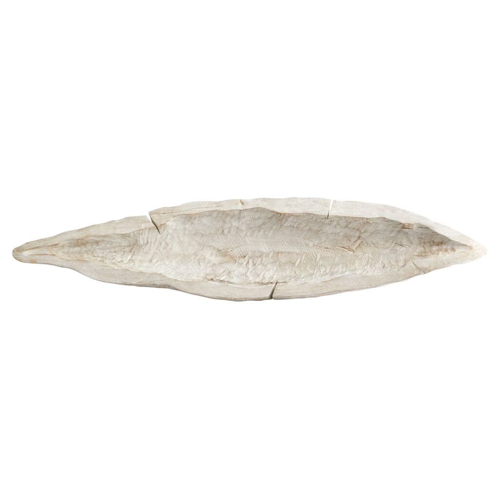 Cyan Design 11336 Navarro Tray - Whitewashed Large Wooden Serving Tray for Home Decor, Kitchen, Dining & Coffee Table | Rustic Farmhouse Style Serving Platter for Parties, Breakfast in Bed, and Entertaining