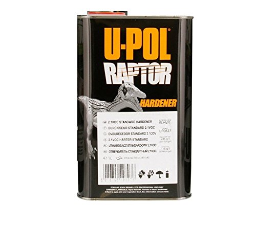 U-POL Raptor Blood Red Urethane Spray-On Truck Bed Liner & Texture Coating - 2 Liters (68 oz) | DIY Protective Coating for Pickup Trucks, Jeeps, Trailers & Off-Road Vehicles | UV Resistant & Durable Finish