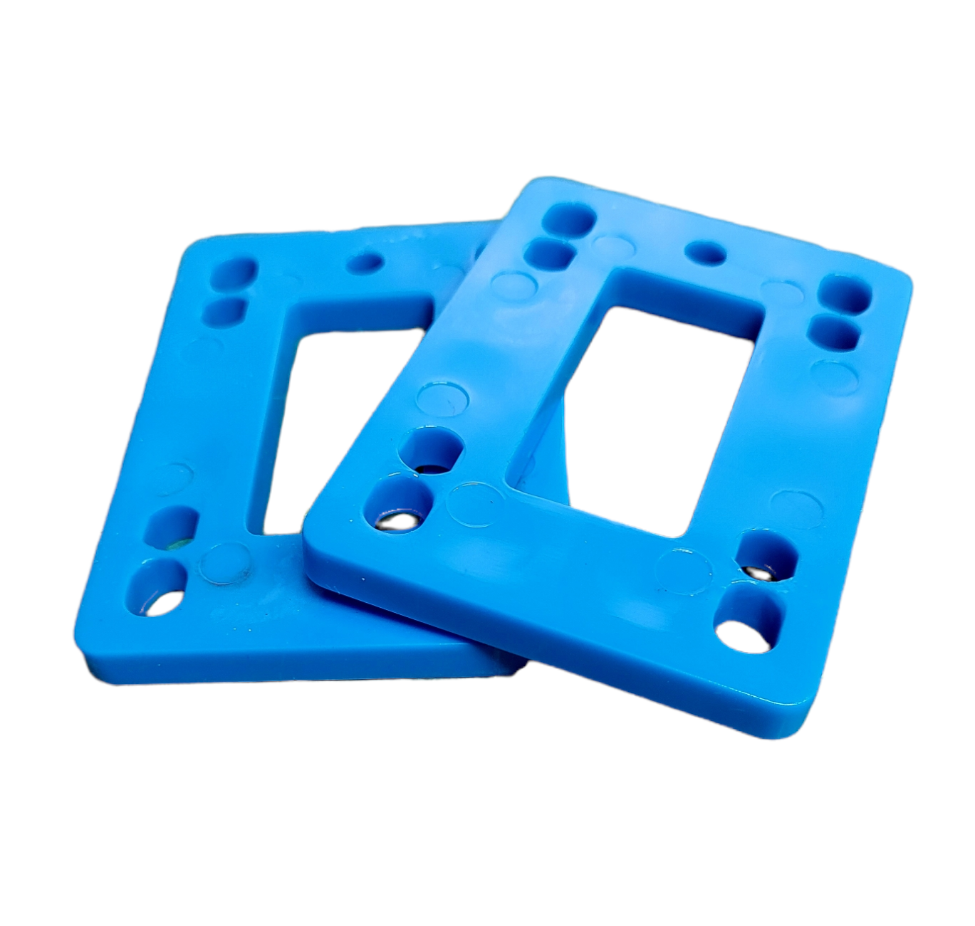 1/4 Inch Blue Riser Pads with Hardware - Perfect for Lifting Furniture, Leveling Appliances, and Protecting Floors