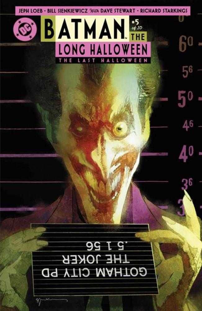 Batman The Long Halloween The Last Halloween #5 (Of 10) Cover B Bill Sienkiewicz Variant - Limited Edition Comic Book for Collectors & DC Fans - Perfect for Display, Gifts & Comic Book Collections