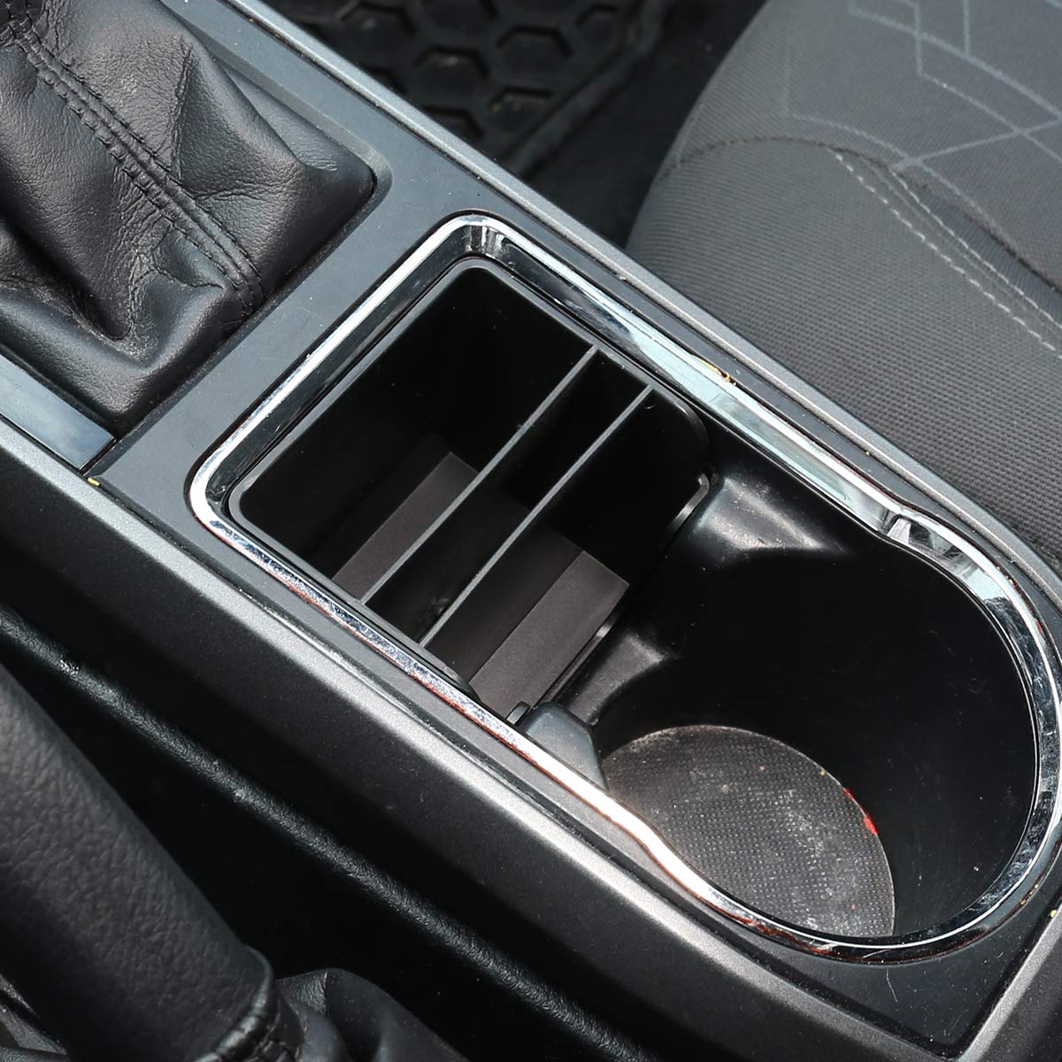 **2016-2023 Toyota Tacoma Shifter Storage Box & Center Console Organizer Tray – Multifunctional Auto Accessory for Car Interior Organization (1 PC) – Perfect for Road Trips, Daily Commute & Storage Solutions**
