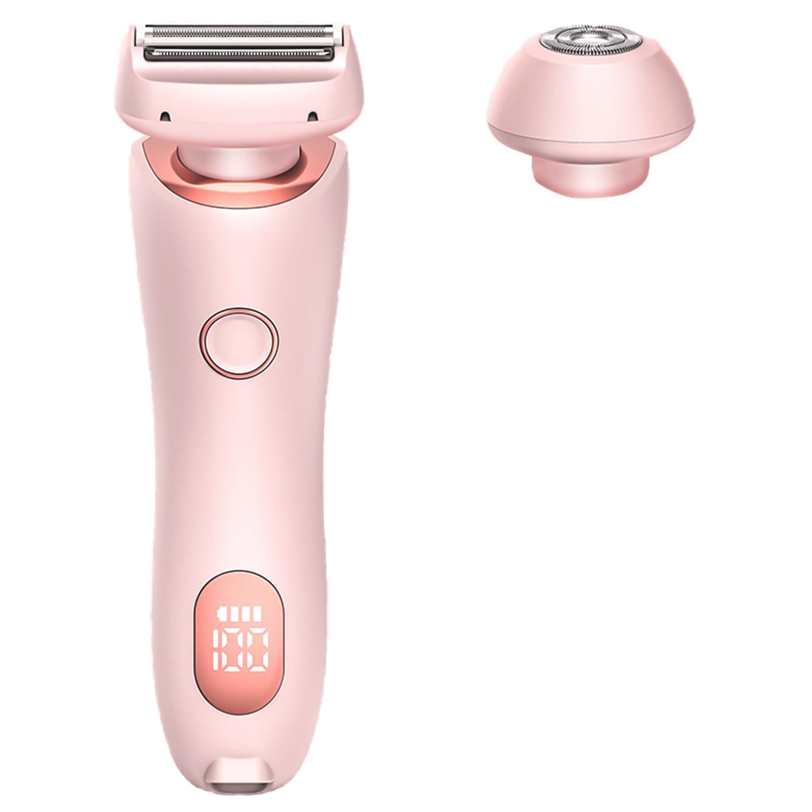 Best Women's Electric Shaver & Bikini Trimmer - Rechargeable Wet/Dry Hair Remover for Legs, Underarms & Pubic Area - Perfect for Travel, Gym & Quick Grooming at Home