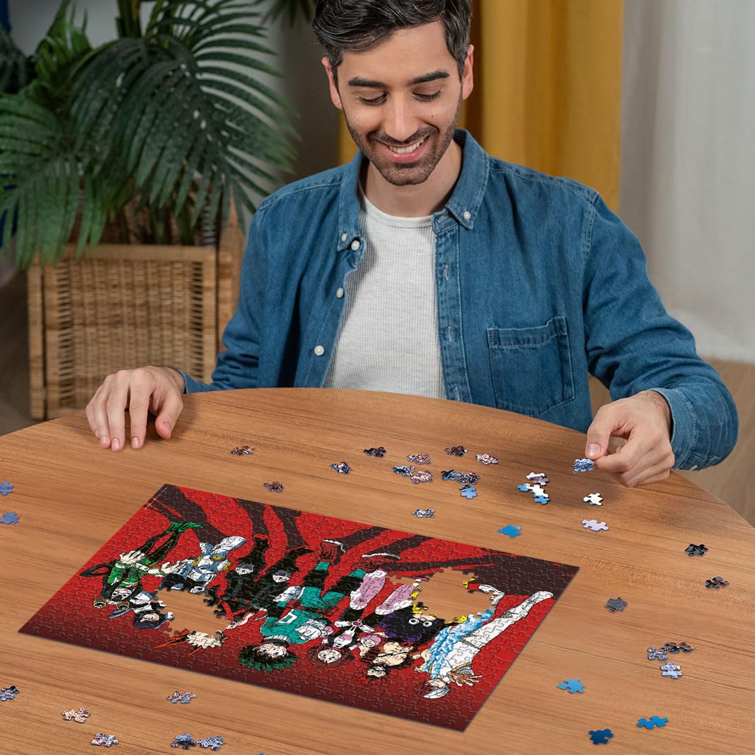 Ravensburger 500-Piece My Hero Academia Anime Puzzle for Adults & Kids Ages 12+ - Perfect for Family Game Night, Anime Fan Gifts & Home Decor