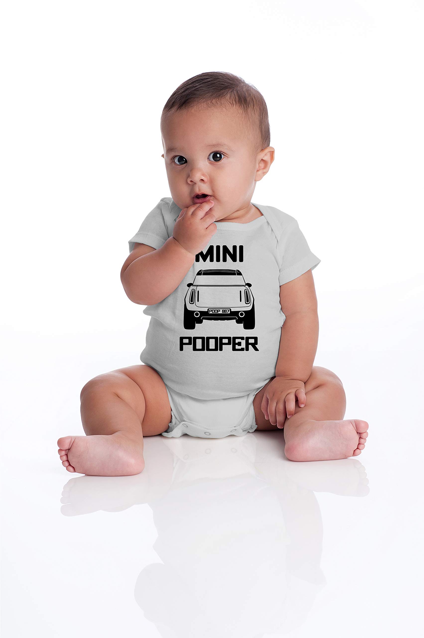 Mini Pooper Funny Baby Bodysuit - Cute Newborn Outfits for Baby Girls & Boys | Perfect for Playtime, Photos & Gifts