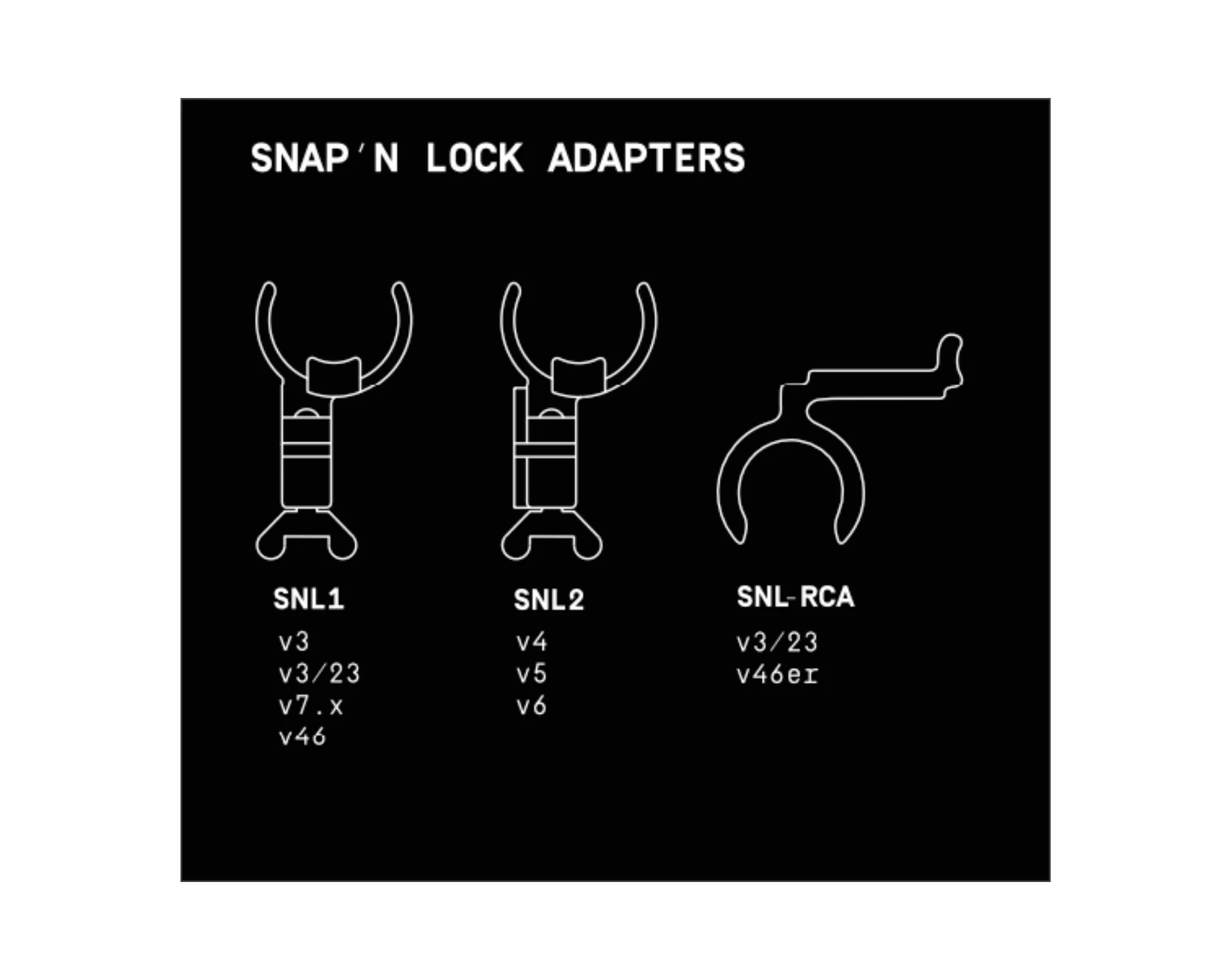 Musotoku Snap'n Lock Mechanical Adapters for Dan Kubin Sidewinders - Secure Fishing Gear Connectors for Saltwater & Freshwater Angling