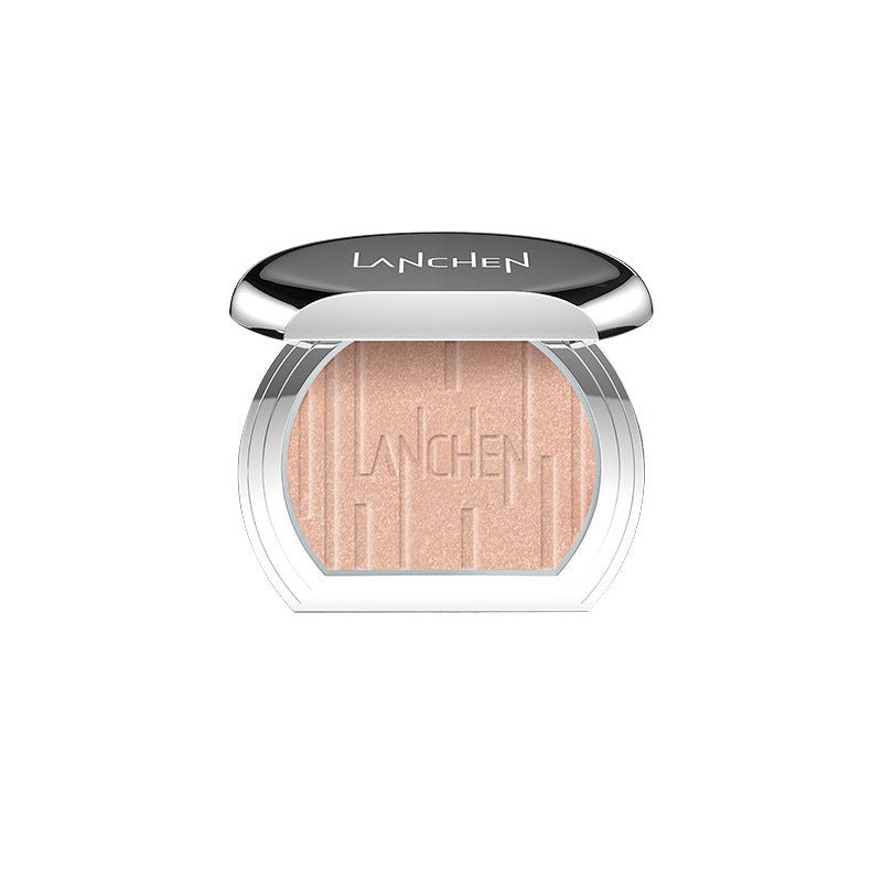 LANCHEN Silver Mirror Shining Glow Powder - Highlighter Makeup for Face & Body, Vegan & Cruelty-Free - Perfect for Parties, Photos & Special Occasions