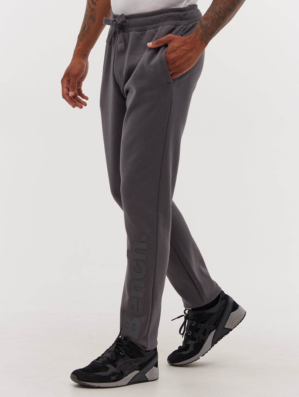 Paxton Tonal Logo Joggers for Men - Comfortable Athletic Running Pants with Stylish Design - Perfect for Gym, Workout, and Casual Wear