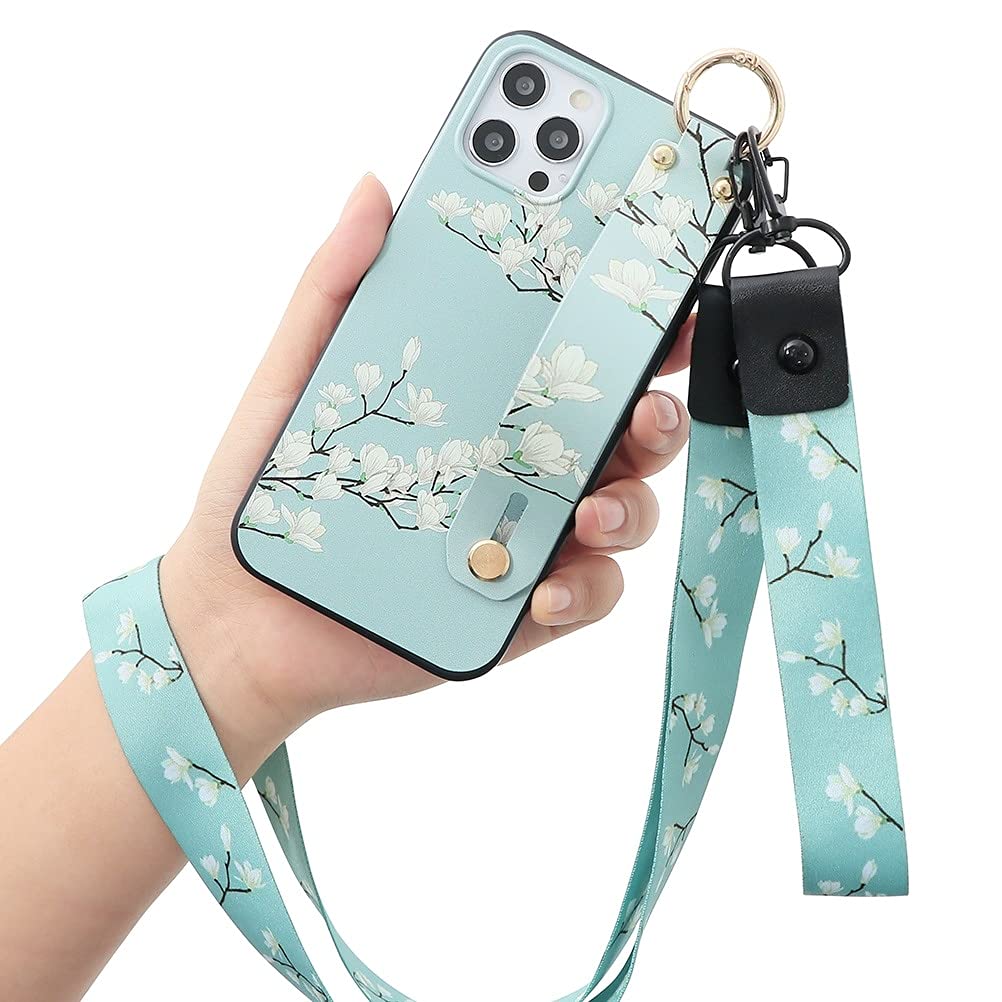 Yoedge Adjustable Shockproof Wrist Strap Case for Apple iPhone Xs Max 6.5