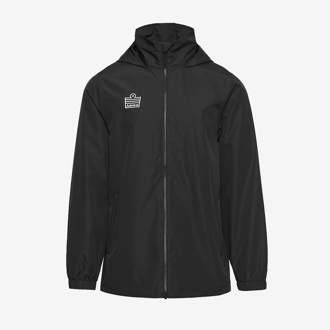Volt Waterproof Rain Jacket for Men & Women - Lightweight Windproof Outdoor Jacket - Black - Perfect for Hiking, Camping & Travel