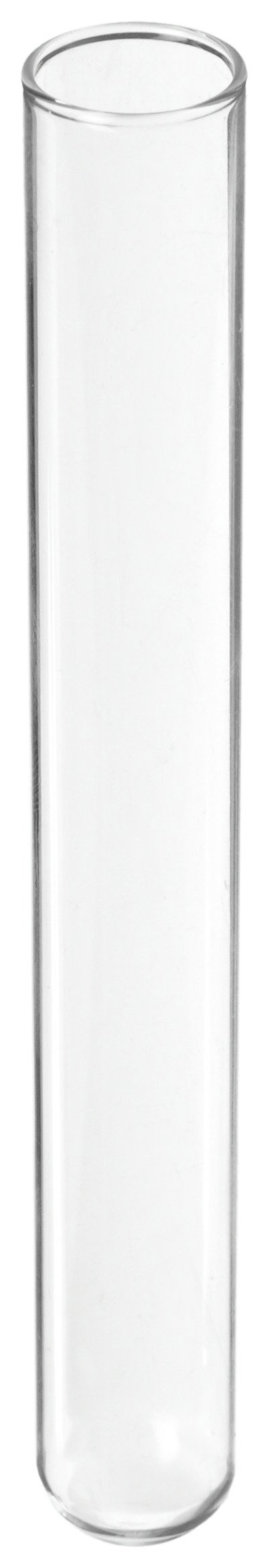 Kimble 73500-16150 N-51A Borosilicate Glass 23mL Disposable Culture Tubes with Rim Top - Case of 1000 - Clear Lab Tubes for Scientific Research, Medical Testing & Laboratory Experiments