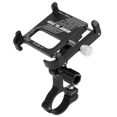 360° Rotating Adjustable Anti-Slip Aluminum Bike Phone Mount - Handlebar Smartphone Holder for Cycling, MTB, Road Bikes & Motorcycles - Perfect for GPS Navigation & Outdoor Adventures