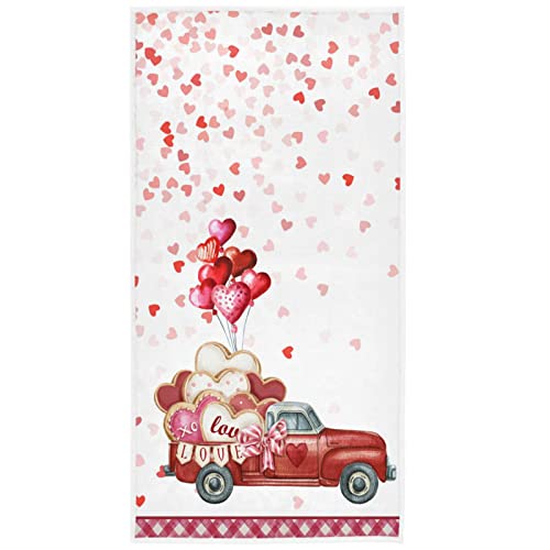 Pink Heart Truck