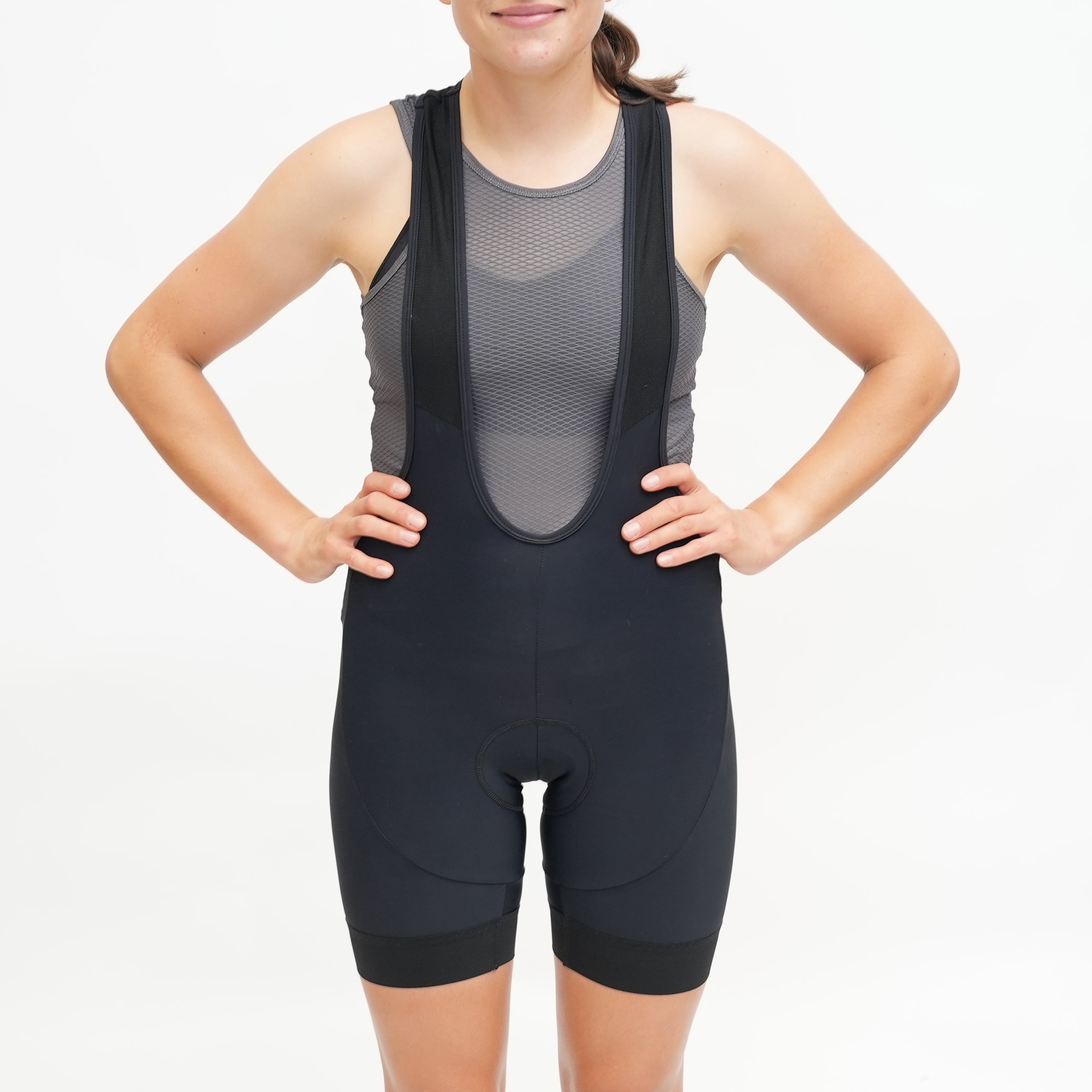 Black Bibs Ultimate 3D Cycling Shorts for Women - High Performance Padded Bike Shorts for Road & Mountain Biking - Perfect for Long Distance Rides & Training Sessions