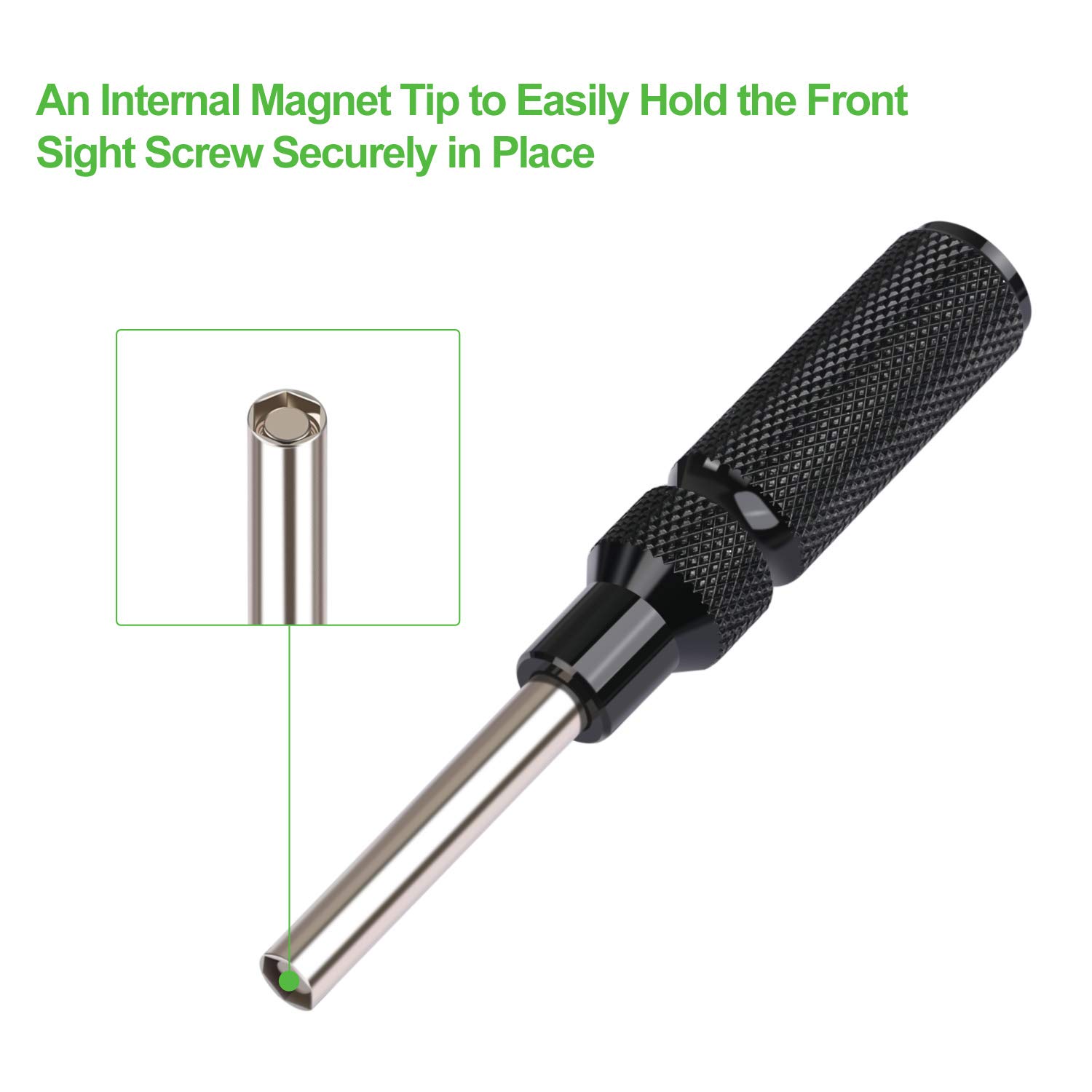 Premium Glock Tool Kit - All Metal Magazine Disassembly Tool with Armorer's Punch & 3/16 Hex Wrench for Front Sight Installation | Complete Glock Accessories Set GT08 | Perfect for Gunsmithing, Maintenance & Range Day Preparation