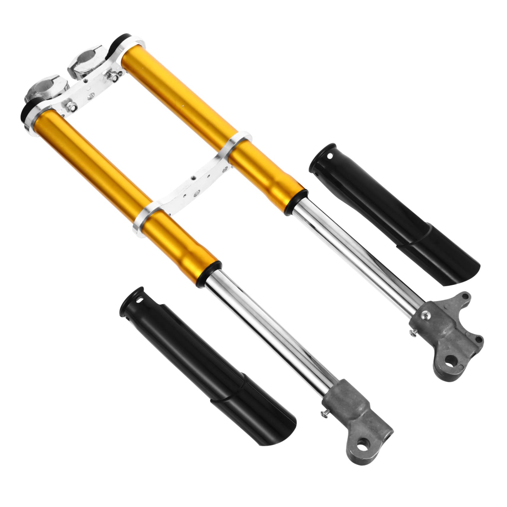 Veemoon 21inch Front Suspension Fork - Shock Absorbing Air Bike Fork for Trail, Road & Dirt Bikes - Durable Plastic Front Shock Accessories for Mountain & Mini Bikes - Perfect for Off-Road Adventures & Smooth Commuting