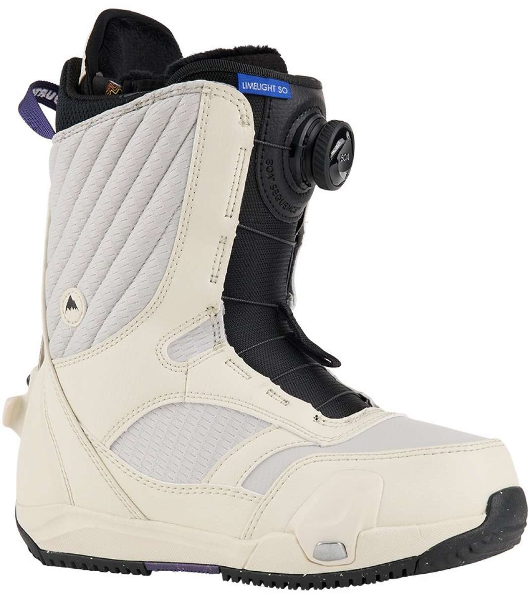Burton Women's Limelight Step On Snowboard Boots 2024 - Waterproof & Comfortable for All-Mountain Riding | Perfect for Freestyle, Powder & Park Snowboarding