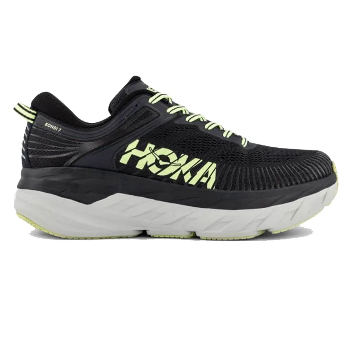 HOKA Bondi 7 Wide Men's Running Shoes - Cushioned Comfort for Long Distance Jogging & Walking - Perfect for Road Running, Gym Workouts & Everyday Wear