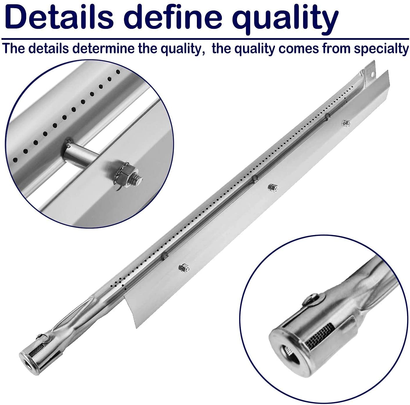 Viking Oven Burner Tube Heat Plate Shield Grill Replacement Parts - Compatible with 316-911, VGBQ 30