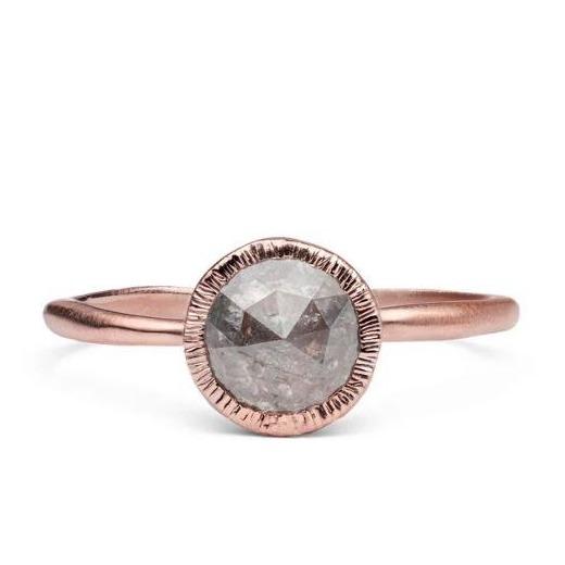 Exquisite Solitaire Diamond & Gold Engagement Ring for Women - Perfect for Proposals, Weddings & Anniversaries