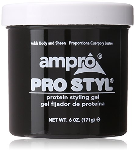 Best Protein Styling Gel for Regular Hold - Natural Hair Styling & Shine - Perfect for Men & Women's Daily Hairstyling
