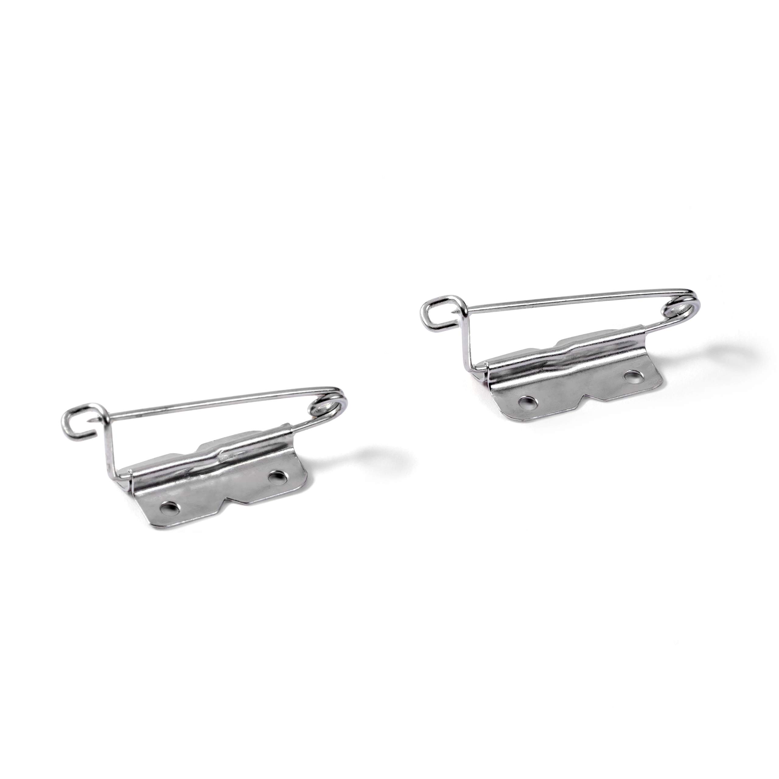 Prym 27mm Silver Iron-On Pins with Plates - Pack of 1000 for Sewing, Crafts & DIY Clothing Projects