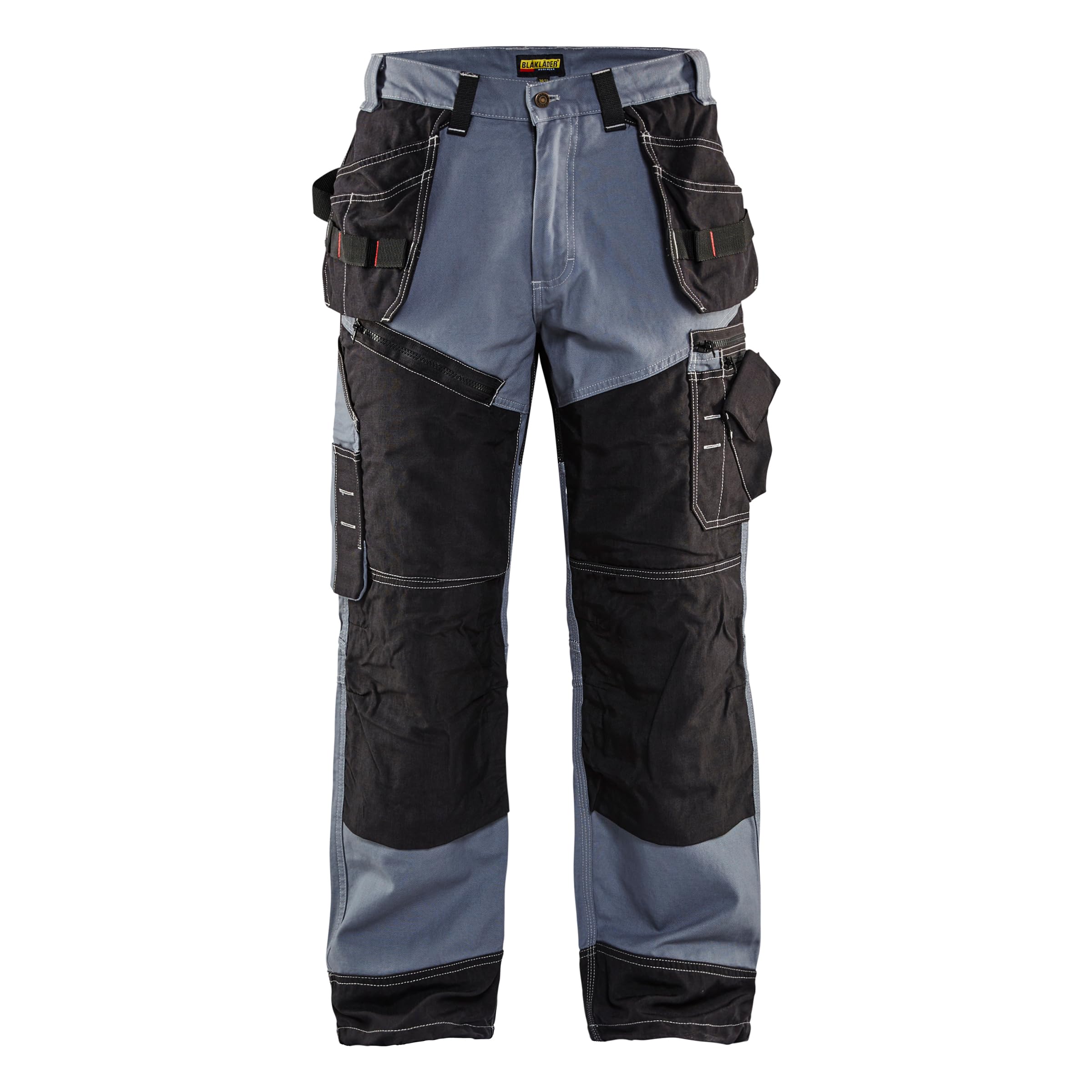 **Blaklader X1600 Men's Durable Cotton Work Pants with Cordura Reinforced Pockets – Heavy Duty Construction for Carpentry, Welding & Outdoor Labor**