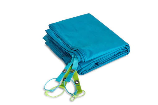 Aurora 4P Highrise Footprint - Lightweight & Durable Tent Footprint for Camping, Hiking, Backpacking - Perfect for Outdoor Adventures & Family Trips