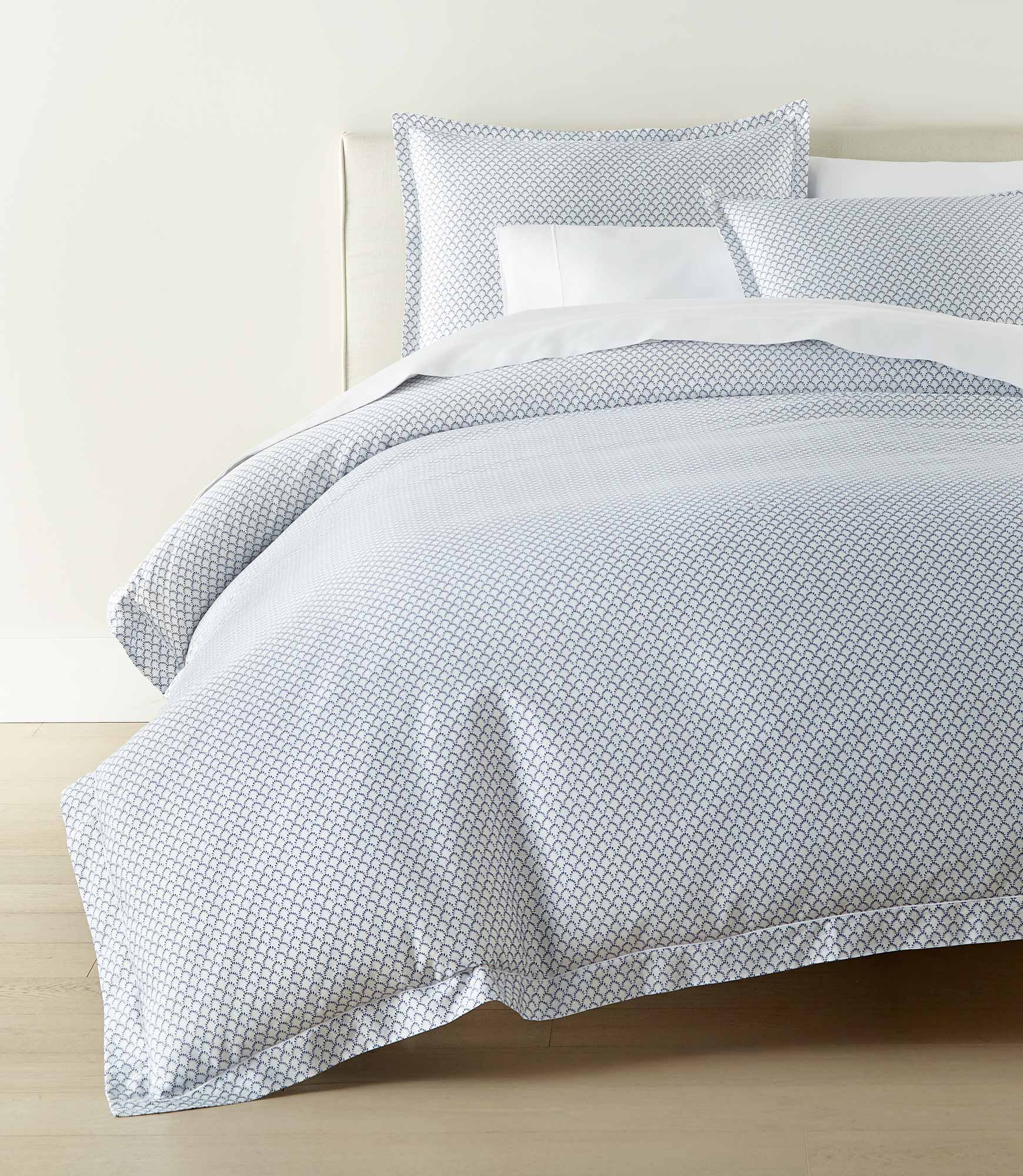 Luxury Classic Printed Duvet Cover Set - Queen Size Bedding with Pillowcases - Soft & Breathable Cotton - Perfect for Master Bedroom, Guest Room & Dorm Decor