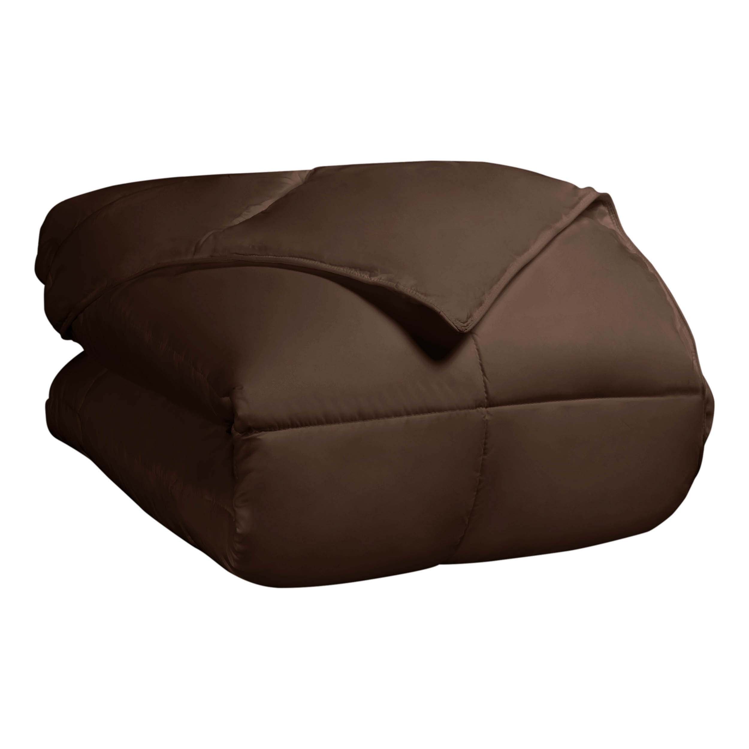 All-Season Reversible Down Alternative Comforter - Lightweight & Hypoallergenic Bedding for Year-Round Comfort - Perfect for Master Bedroom, Guest Room & Dorm Use