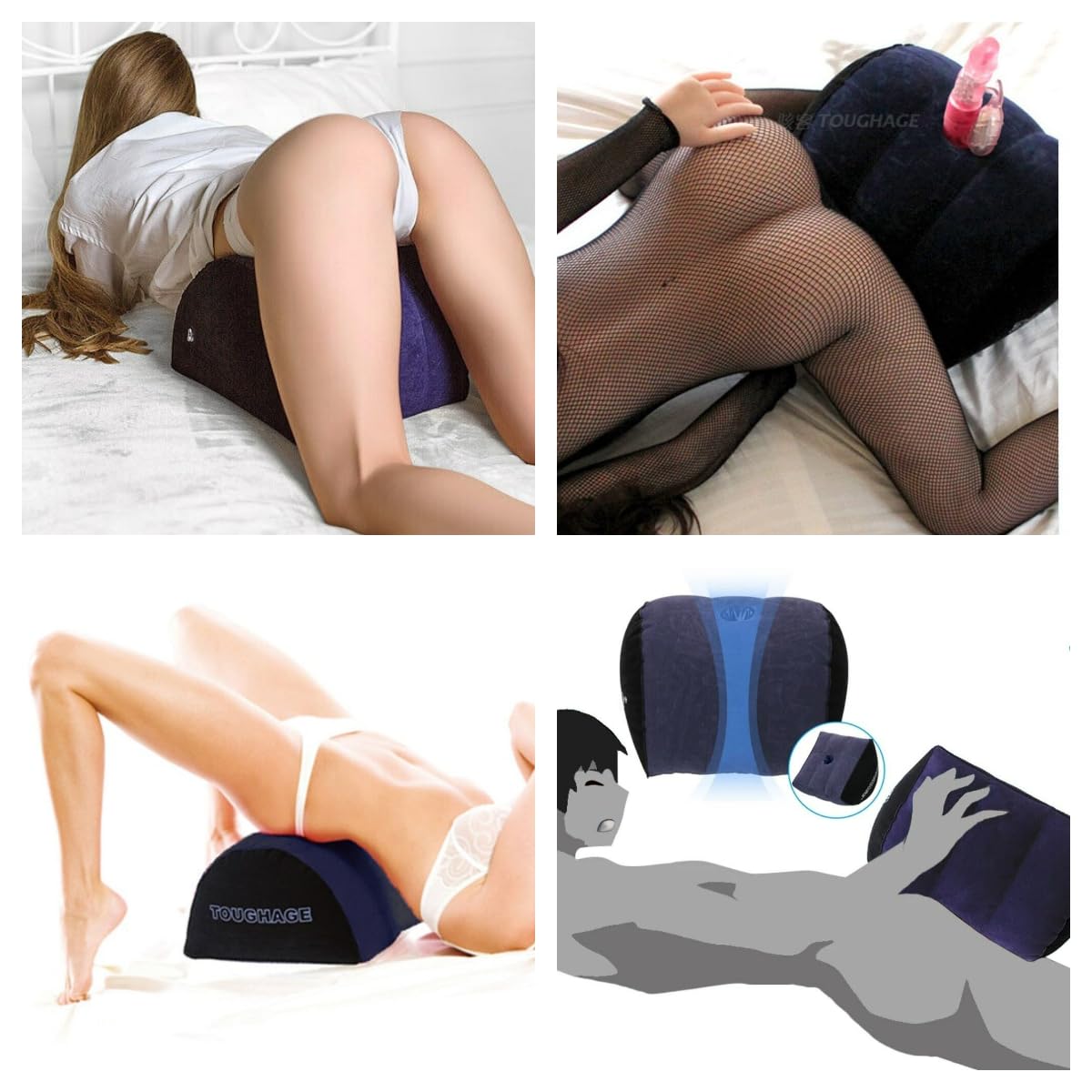 Multifunctional Sex Position Enhancer Chair - Adjustable Love Stool with Handrail & Pillow for Couples - Adult Novelty Furniture for Bedroom, Spice Up Your Intimate Moments - Perfect for Couples' Bonding & Kinky Play