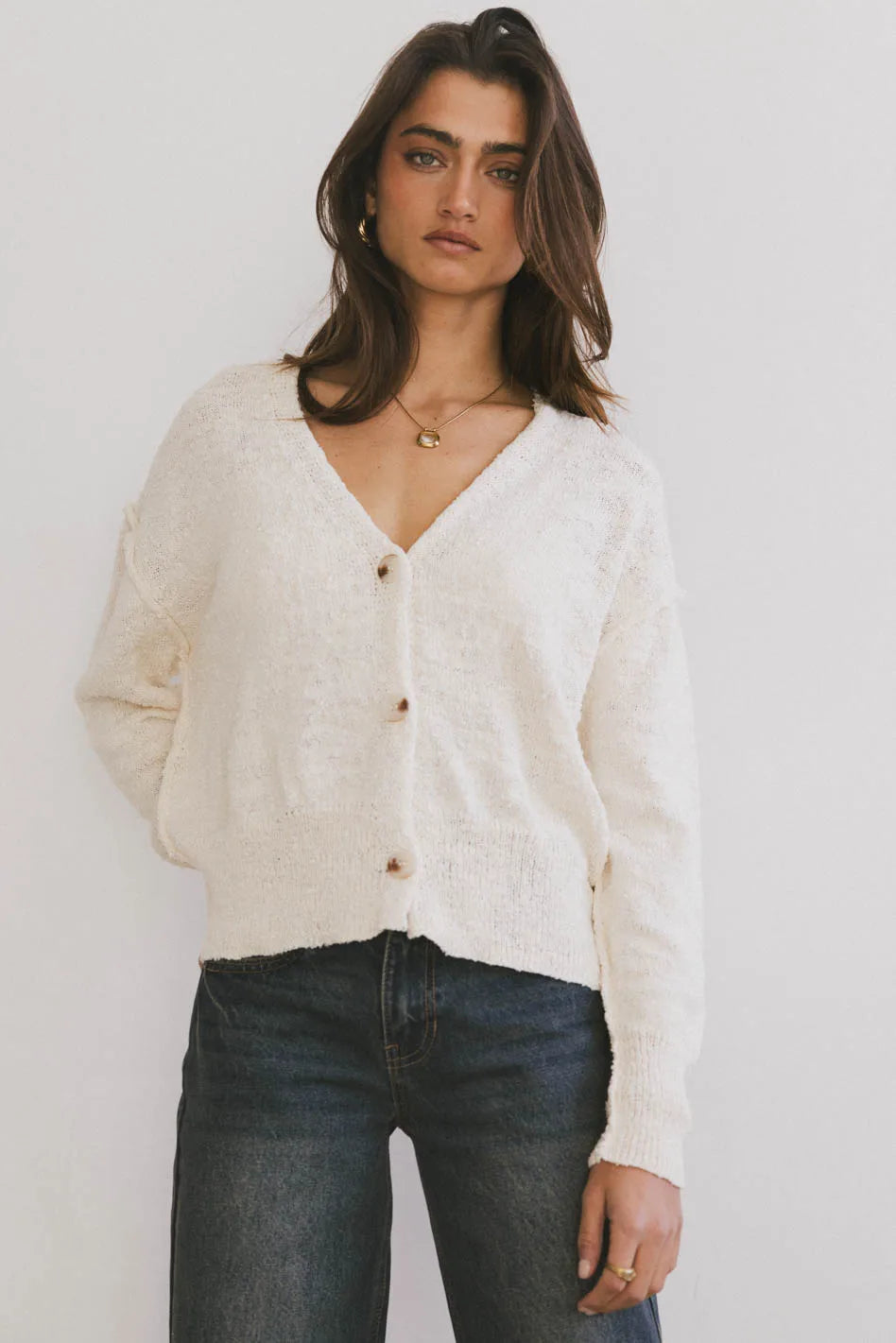 Ianthe Knit Cardigan for Women - Cozy Long Sleeve Open Front Sweater | Perfect for Fall, Winter & Layering | FINAL SALE