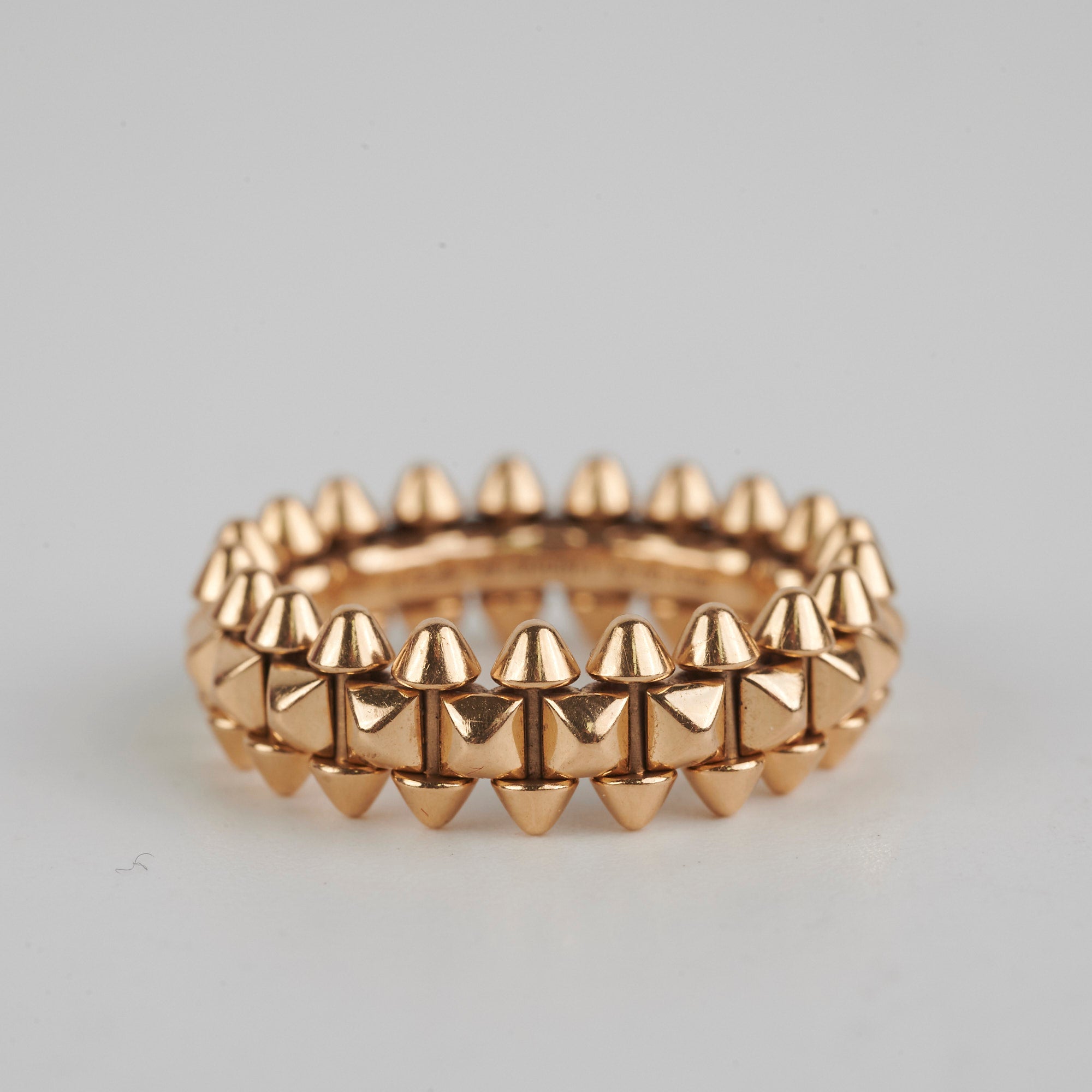 Cartier Clash de Ring Size 49 in 18K Pink Gold - Elegant Small Model Jewelry for Women | Perfect for Weddings, Anniversaries & Special Occasions
