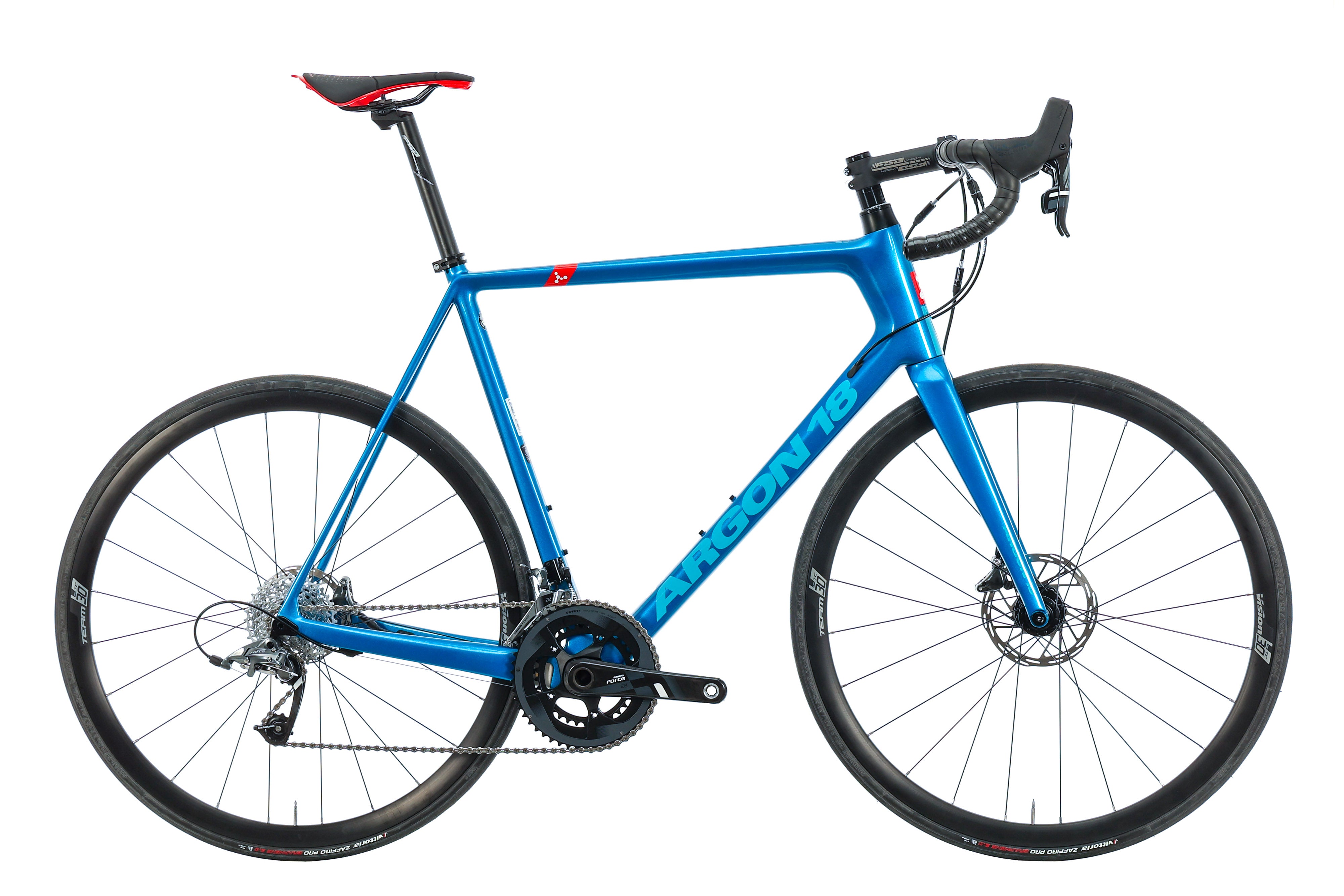 2023 Argon 18 Gallium CS Disc SRAM Force 22 Road Bike - X Large Size | High-Performance Carbon Racing Bicycle for Endurance Cycling & Competitive Road Racing