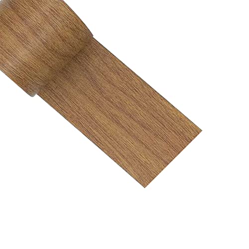 Realistic Wood Grain Repair Tape - 15 Feet Self-Adhesive Wood Texture Patch for Furniture, Floors & Desks | DIY Home Decoration & Beautification | Perfect for Scratches, Renovations & Craft Projects