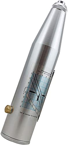 HT-225 Digital Concrete Test Hammer - Rebound Hammer with High Aluminum Shell, 10-60MPa Range for Strength Testing | Perfect for Construction, Civil Engineering & Quality Control Inspections