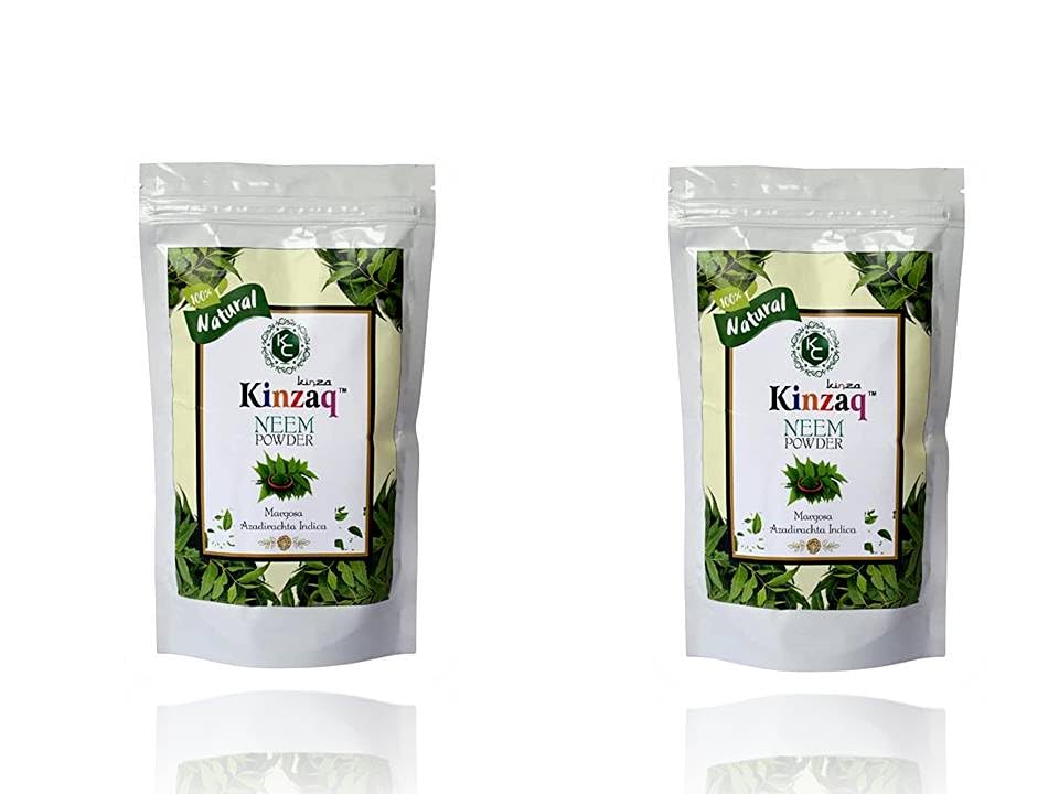 Neem Face Mask for Dark Spots & Acne - 100% Natural Powder for Pigmentation & Oil Control - Pack of 2 (100g Each) - Perfect for Daily Skincare & Oily Skin Treatment