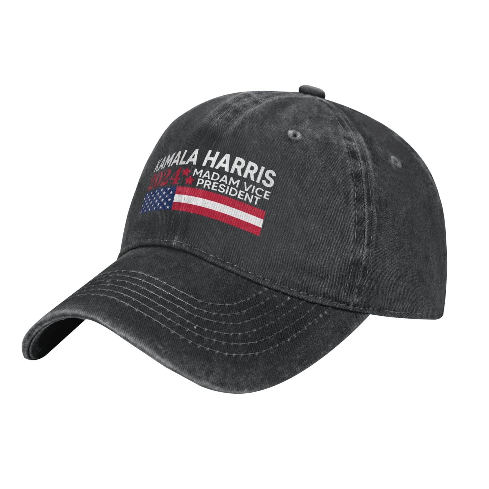 Kamala Harris 2024 Hat - Political Campaign Dad Cap for Men & Women - Vintage Graphic Snapback - Perfect for Elections, Rallies & Patriotic Events