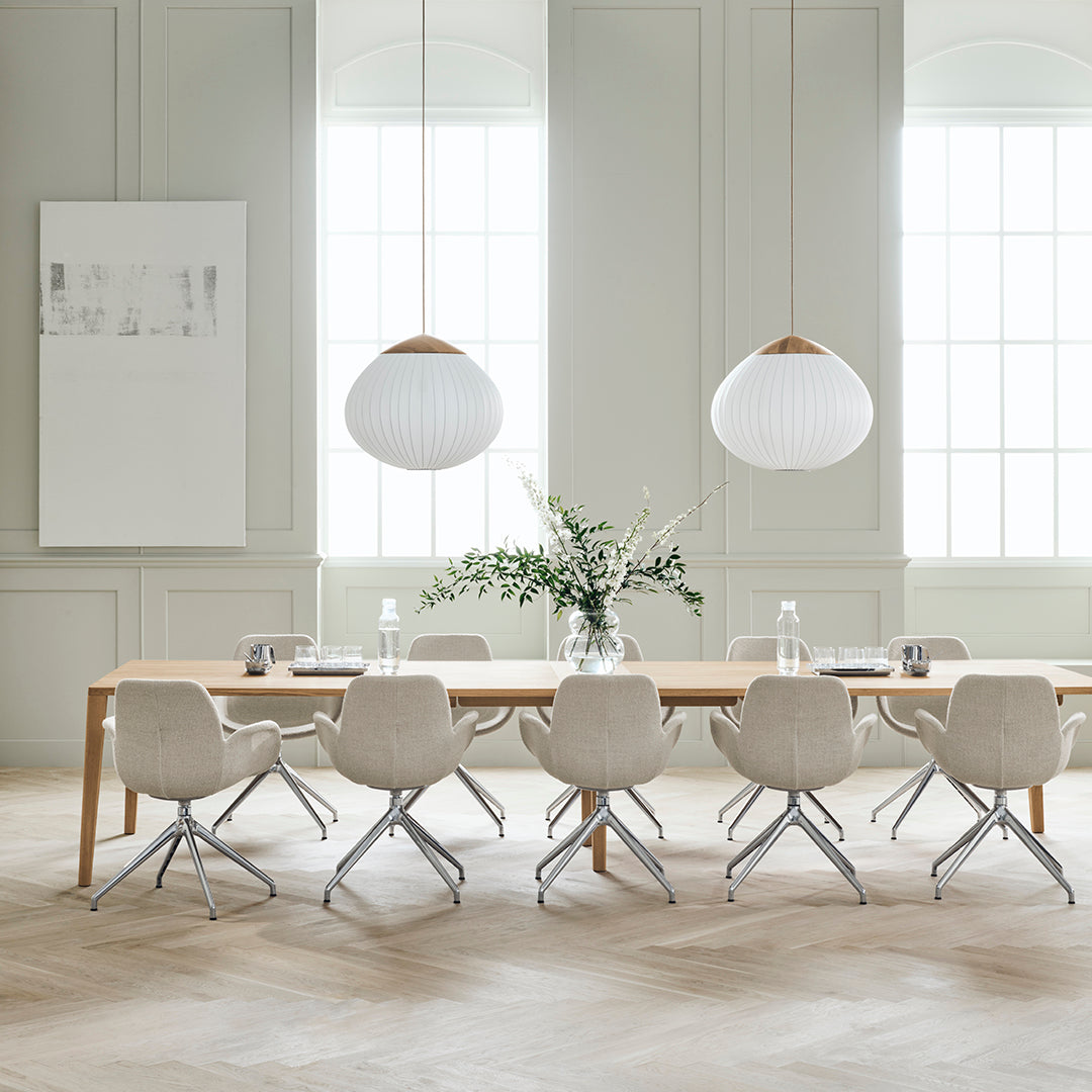 Elegant Large Dining Table - Perfect for Family Gatherings, Dinner Parties & Home Decor | Durable & Stylish Centerpiece for Living Room or Dining Room