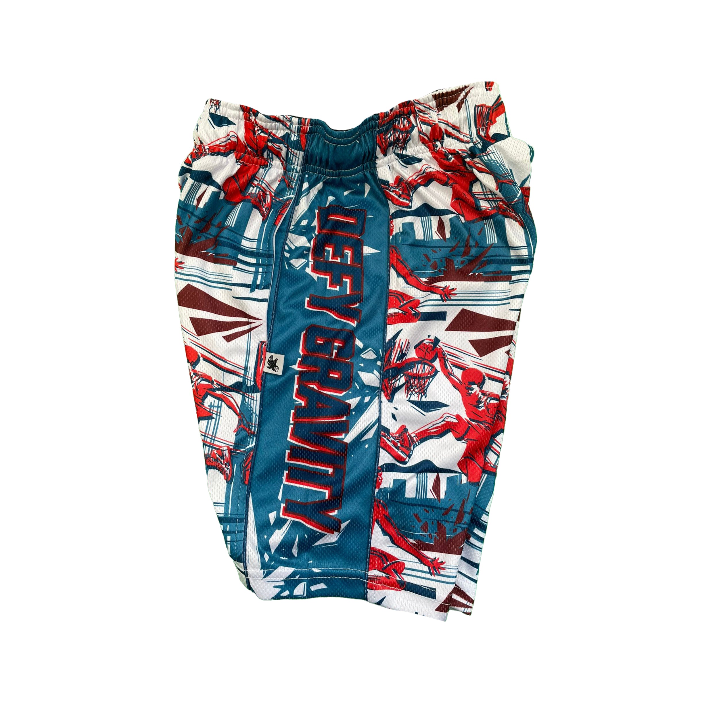 Defy Gravity Boys' Basketball Shorts - High-Performance Athletic Shorts for Youth Basketball & Sports Training