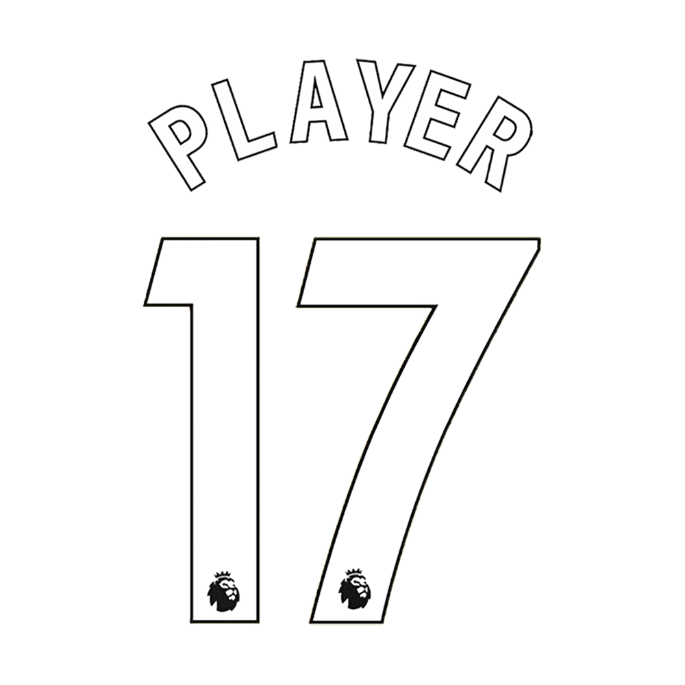 2017 Premier League Official Adult Jersey - White Soccer Shirt for Men | Perfect for Matches, Training & Fan Support