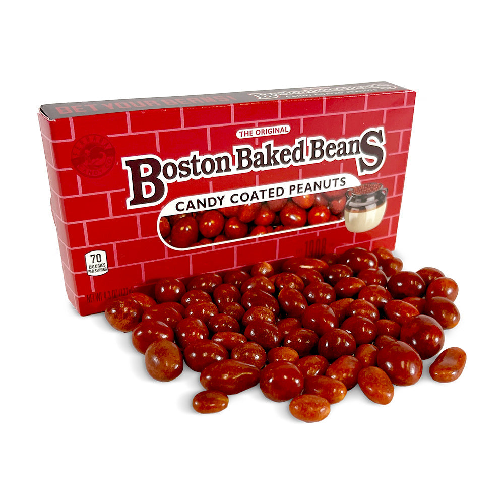 Ferrara Boston Baked Beans 4.3oz (12-Pack Case) | Classic American Candy | Perfect for Halloween Treats, Party Favors & Office Snacks