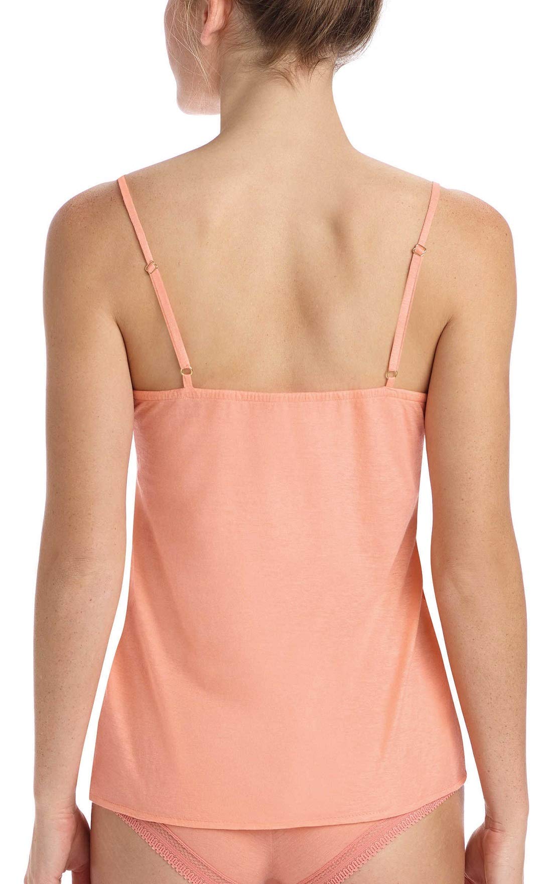 Commando Pure Pima Cotton Camisole Top - PCA101 (Small, Peach Blossom) | Soft & Breathable Women's Undershirt for Layering, Sleepwear & Everyday Wear