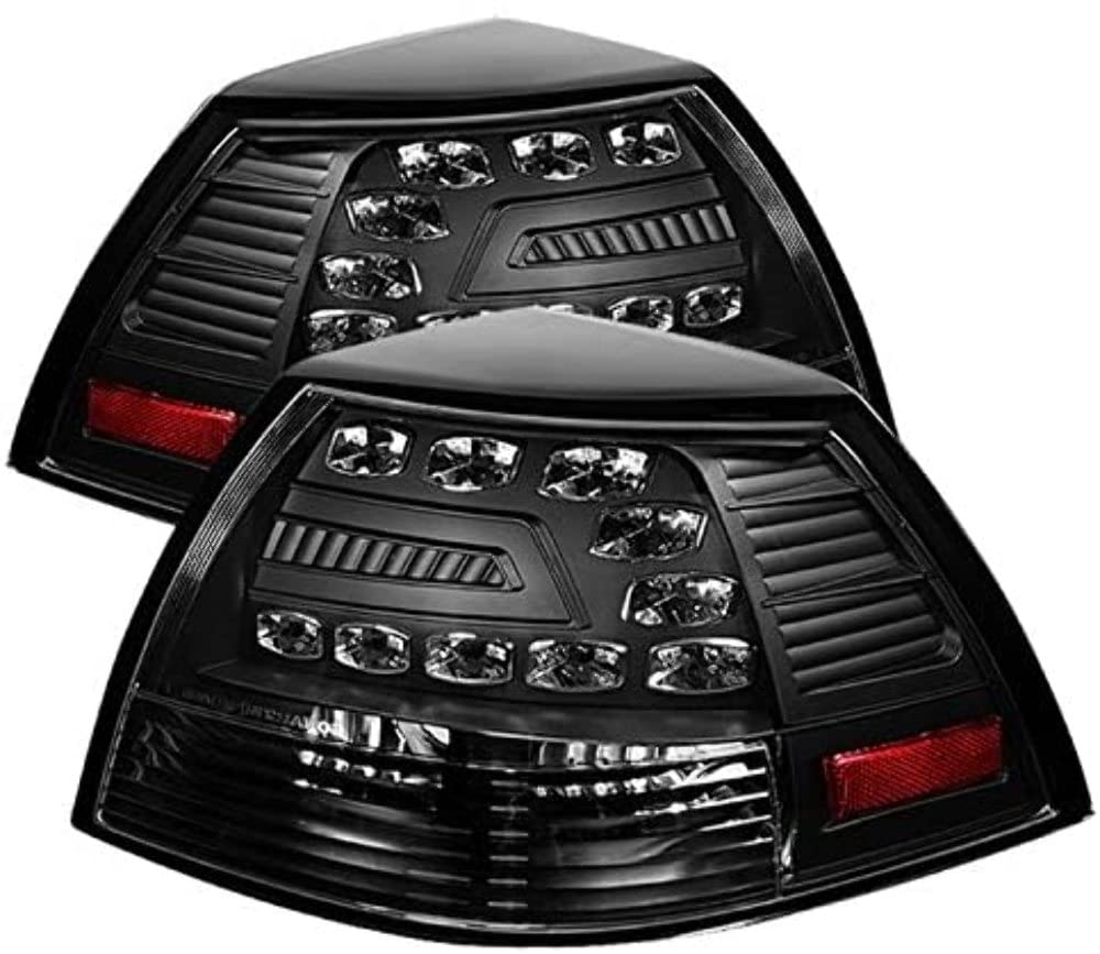 Spyder Auto 5008565 LED Tail Lights - Black/Clear Smoke Lens - Compatible with [Vehicle Model] - High Visibility & Durable Design - Perfect for Night Driving & Car Customization
