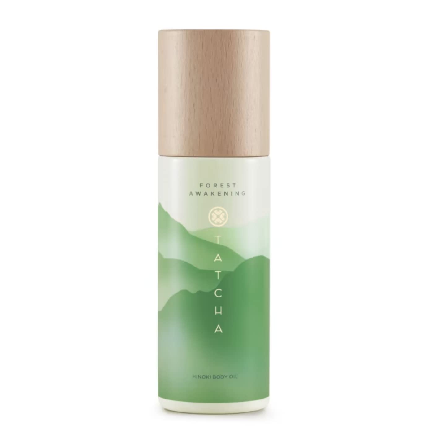 TATCHA Forest Awakening Hinoki Body Oil - Fast Absorbing Silky Moisturizer for Dry Skin (100ml/3.4 fl oz) | Hydrating Body Treatment for Massage, Aromatherapy & Daily Skincare Routine