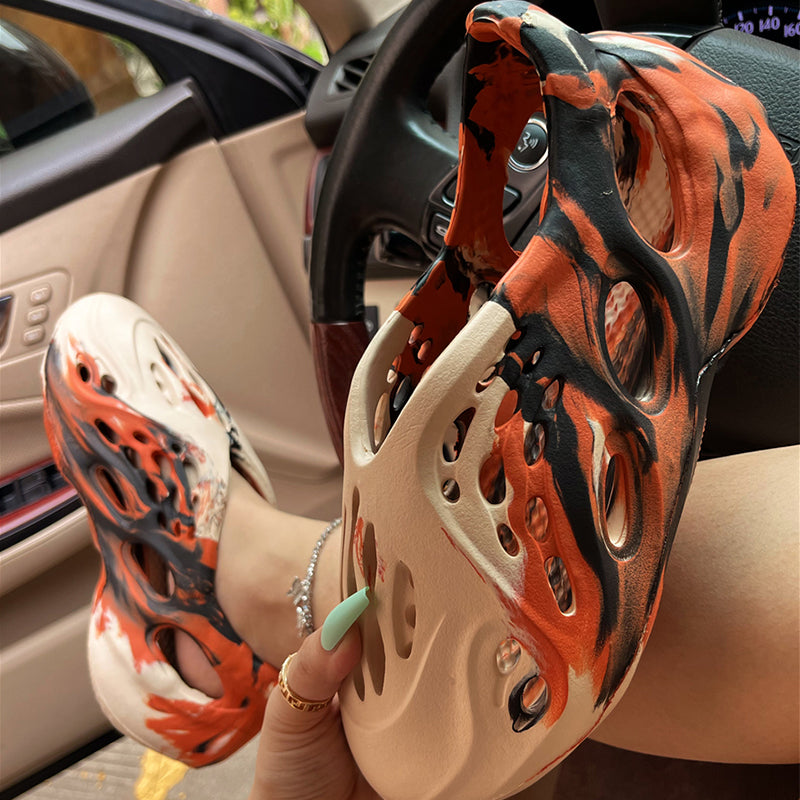 **Camo Cave Shoes - Round Toe Soft Soled Slip-On Shoes for Men & Women - Indoor/Outdoor Comfortable Walking & Hiking Shoes**