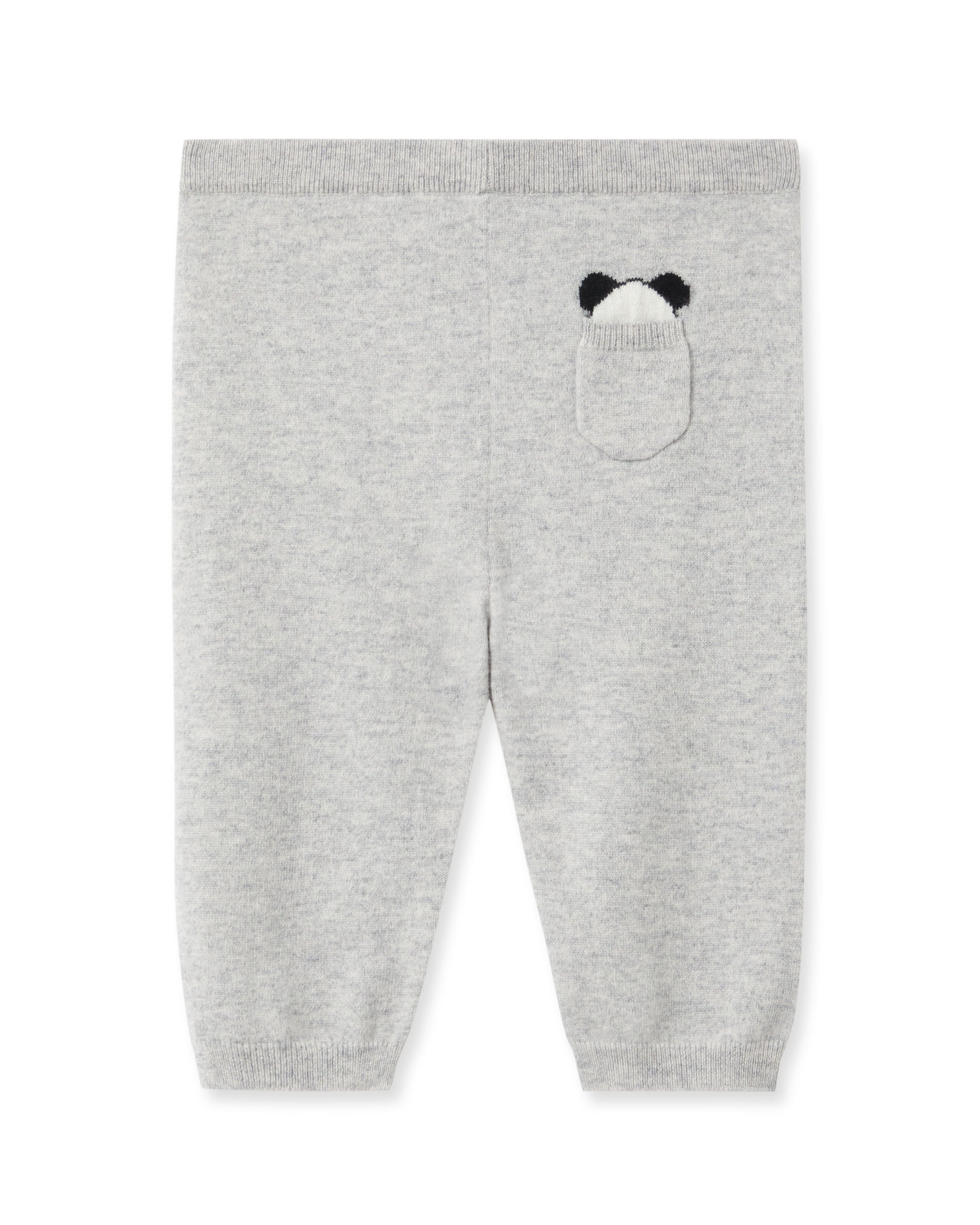 Premium Panda Pocket Cashmere Leggings - Soft Warm Winter Tights with Pockets for Women (Fumo Grey) | Perfect for Yoga, Lounge & Cold Weather Comfort