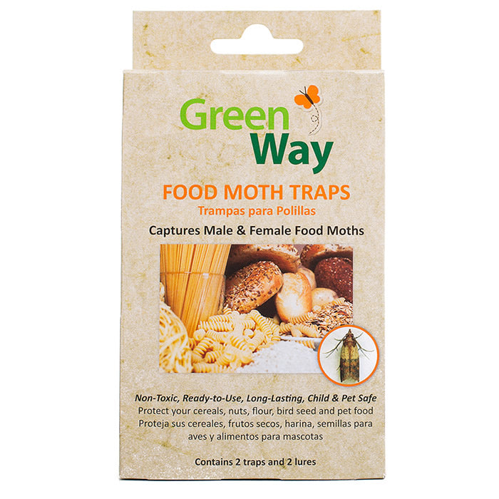 Effective Moth Traps - 4 Pack | Non-Toxic & Odorless Moth Catchers for Closets, Pantries & Storage Areas
