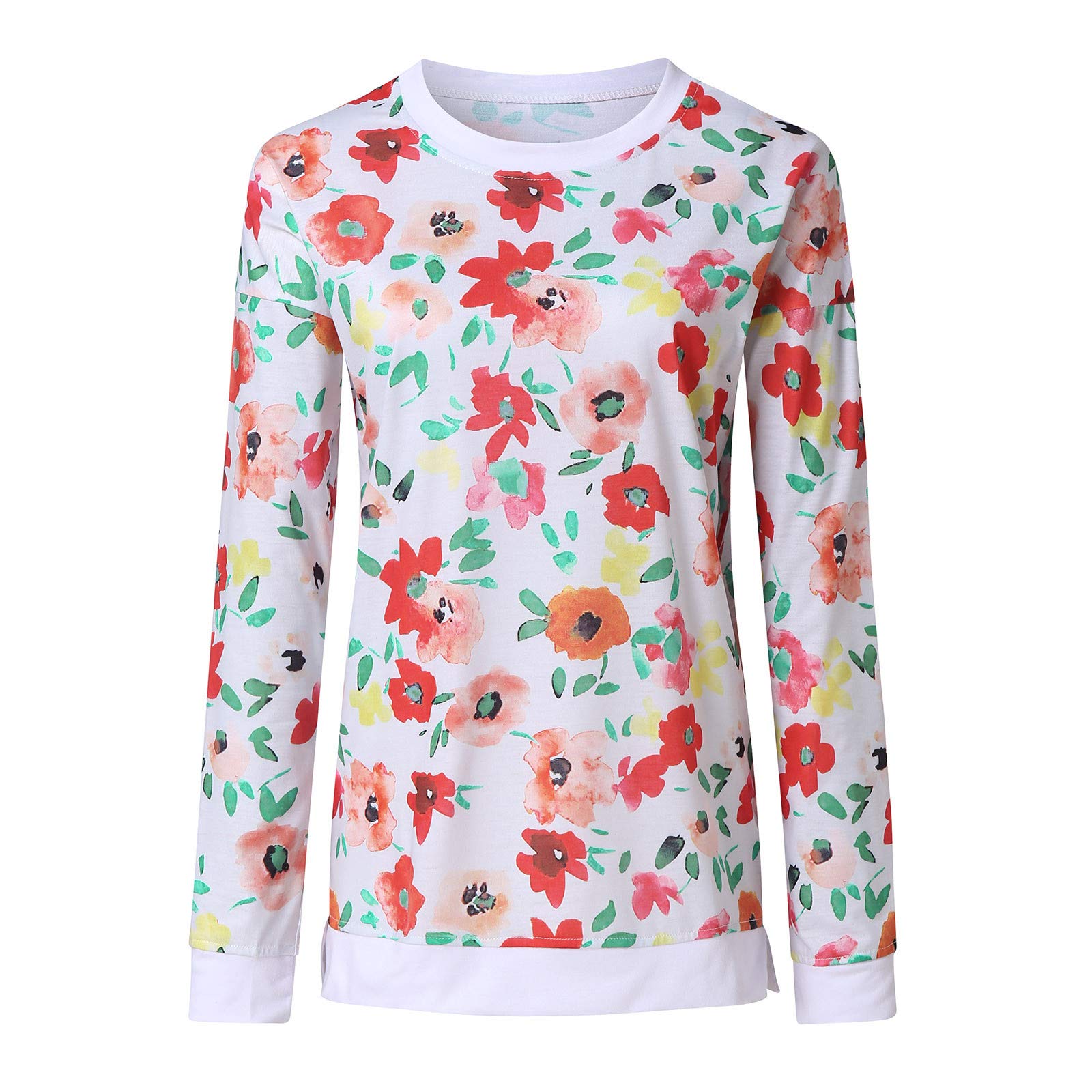 **Women's Loose Fit Plus Size Tank Tops & Long Sleeve Crewneck Pullover - Casual Summer T-Shirts for Women | Perfect for Workout, Layering & Everyday Comfort**